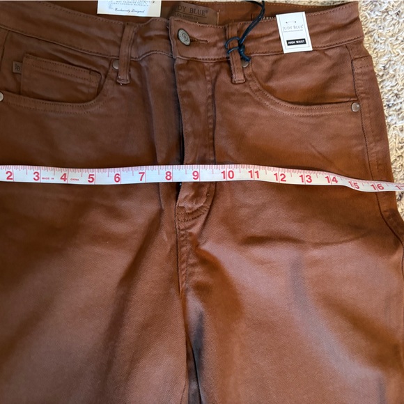 Judy Blue Rust Denim Jeans - Picture 3 of 7